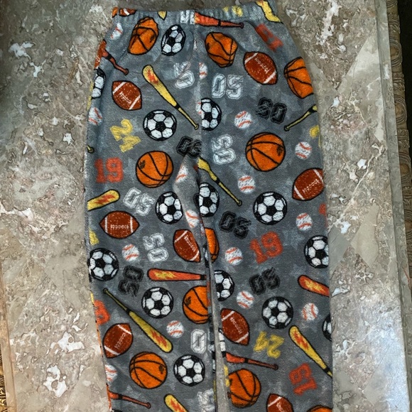 🏀🏈Youth Sz. 10/12 Sports pajama pants⚽️⚾️ - Picture 3 of 5